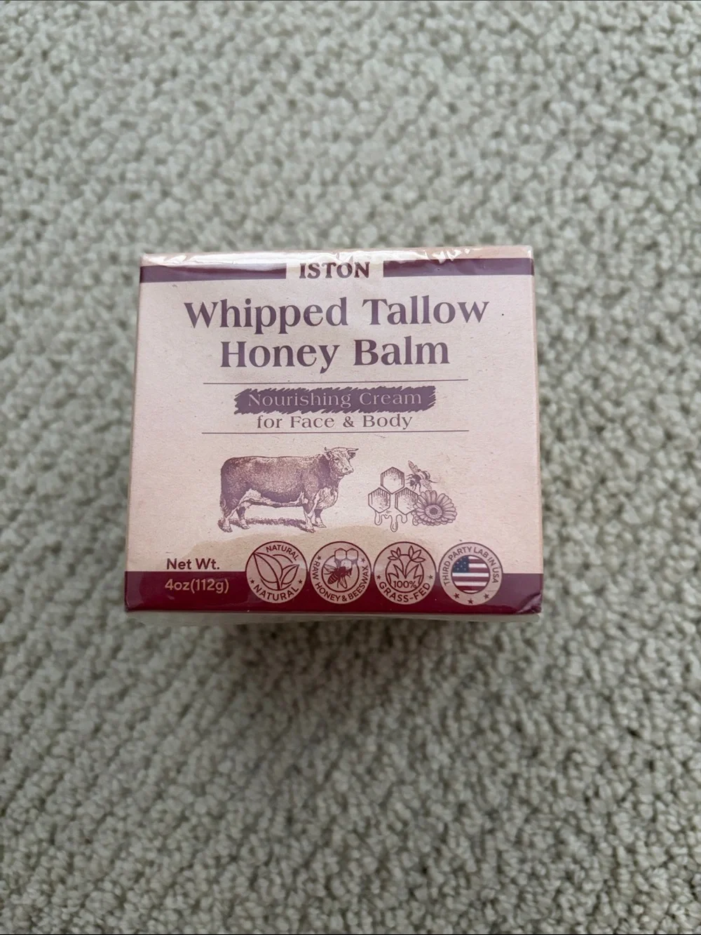 Whipped Tallow Honey Balm - Pink Nourishing Moisturizer